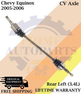 661403 Cardone Oem Rear Left Cv Axle For 2005-2006 Chevy Equinox 3.4l Lifetime Warranty