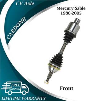 662008 Cardone Oem Front Cv Axle For 1986-2005 Mercury Sable Lifetime Warranty