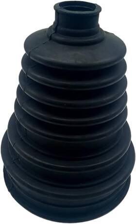 Carmoeignin 750250881019 Universal Cv Boot Constant-velocity Dust Cover Cr Material High Black