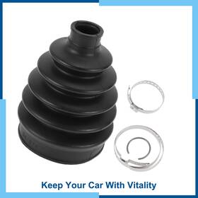 No.44018snea01 Carpopart 44018snea01 Outer Cv Joint Boot Kit With Clamps For Honda Civic 2017-2021