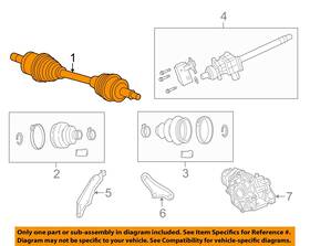 R4578601aa Chrysler Oem 11-23 Challenger Carrier Front Axles-axle Assy