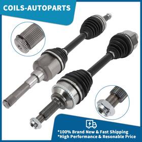 Coils-autoparts Ca834585cva Pair Front Cv Axle Assembly For Mercury Mariner Premier 2006-2008 3.0l Automatic