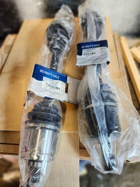 Axv2 Detroit Axle 144e Complete Front Left And Right Cv Shaft Assembly Honda Accord With Abs