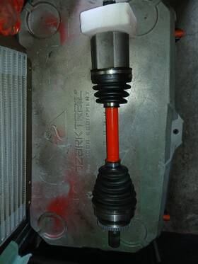 Detroit Axle 400 Ax Complete Front Driver Side Cv Shaft Assembly For Volvo V70 S70 850 With Abs