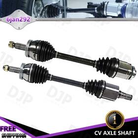 Djpusa Parts Djp-ncv37507 Front Driver And Passenger Pair Cv Axle Shaft For Hyundai Veracruz 3.8l 2007-2012