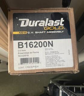 B16200n Duralast Gold Cv Axle Audi Q5