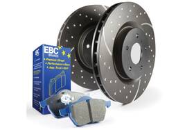 S6kf1273 Ebc For S6 Brake Pad And Rotor Kit Fits 2000-2005 Toyota Tundra Sequoia