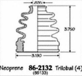 86-2132d Empi Inner Boot Kit