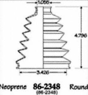 86-2348d Empi Outer Boot Kit