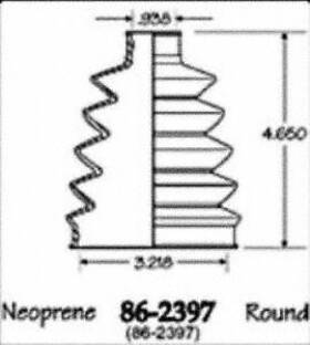 86-2397d Empi Outer Boot Kit