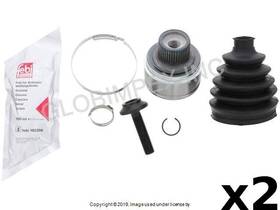 185402 Febi Bilstein For Audi 2012-2017 Cv Joint Kit Front Outer 2 Kits Warranty