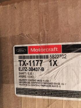 Ej7z3b437b Ford New Genuine Left Front Drive Axle Shaft 2015-2019 Lincoln Mkc Ej7z3b437b Ford New Genuine Left Front Drive Axle Shaft 2015-2019 Lincoln Mkc