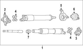 Jb3z-4421-b Ford Genuine Boot Kit