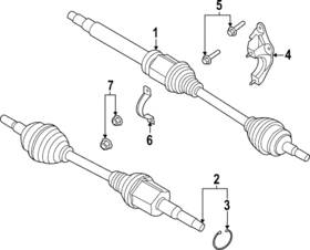 Lx6z-3k305-g Ford Genuine Support Bracket
