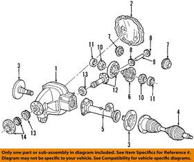 Gl1z3a428a Ford Oem Oem-front Outer Cv Joint