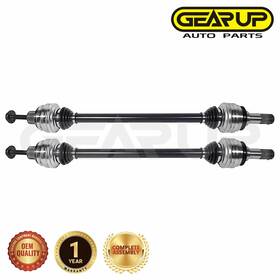B2cvf71 Gear Up Auto Parts Rear Pair Cv Axle Shaft Assembly For Porsche Macan 3.0l 2.0l Without Edl 2017-2021