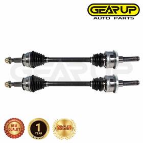 B2cvi64 Gear Up Auto Parts Rear Pair Cv Axle Shaft Assembly For Ford Mustang Svt Cobra 4.6l V8 1999