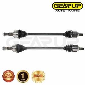 B2cvj13 Gear Up Auto Parts Rear Pair Cv Axle Shaft Assembly For Chevy Traverse Buick Enclave 3.6l 2018-20