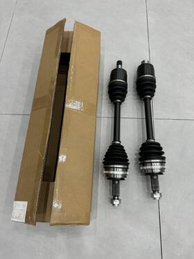 Ax-2-0849 Geartronics Pair Front Cv Axle Shaft For 1997 1998 1999 2000 2001 Honda Cr-v Auto Us
