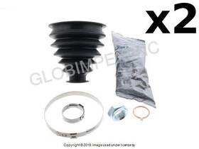 300418 Gkn Loebro Vw 1989-1991 Axle Boot Kit Front Left And Right Outer 2 Kits Oem