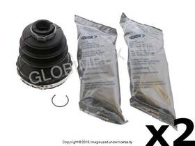 304-412 Gkn Loebro Mini 2002-2008 Axle Boot Kit For C/v Joint Front Left And Right Inner 2