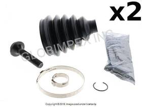 306344 Gkn Loebro Audi 2013-2017 Axle Boot Kit Front Left And Right Outer 2 Oem