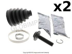 306619 Gkn Loebro Audi 2012-2017 Axle Boot Kit Front Left And Right Outer 2 Oem
