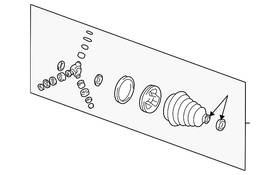 26075591 Gm Genuine Inner Joint