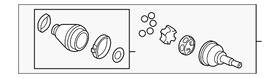 42527029 Gm Genuine F S Joint Kit