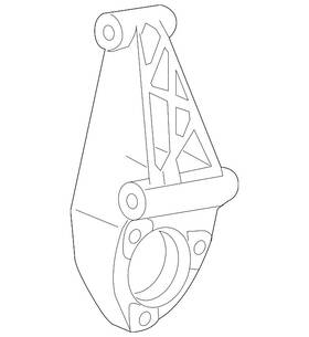 13248689 Gm Genuine Parts Front Wheel Intermediate Half-shaft Bracket