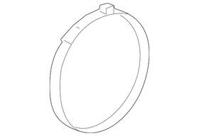 84167063 Gm Genuine Parts Front Wheel Drive Shaft Inner Boot Clamp