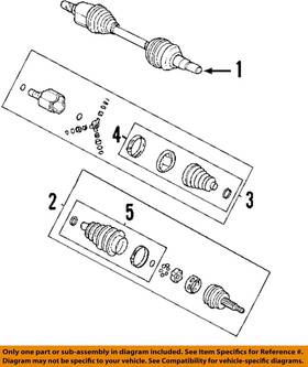 22674174 Gm Oem Oem-front Inner Boot