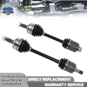 Gp1109490dh Goodshepherd18 2pcs Front Cv Axle Shafts For Honda Accord 2008-14 Acura Tsx 2009-13 L4 2.4l Fwd