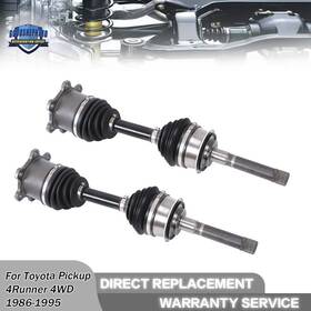 Gp1110606dh Goodshepherd18 Front Driver And Passenger Cv Axle For Toyota Pickup 4runner Sr5 Dlx 2.4l 3.0l 4wd