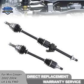 Gp1253733dh Goodshepherd18 Pair Front Cv Axle For Mini Cooper Base Hatchback 2-door L4 Without Ut Supercharger