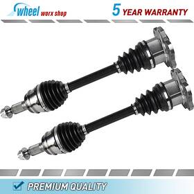 Aanfz20251231-287 Gsp Xtreme Duty Front Pair Cv Axle Shaft For 2007-2013 Cadillac Escalade Ext