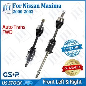 B2cv001 Gsp Oe Front Pair Left Right Cv Axle Shaft For 2000 01 02 03 Nissan Maxima Fwd Auto
