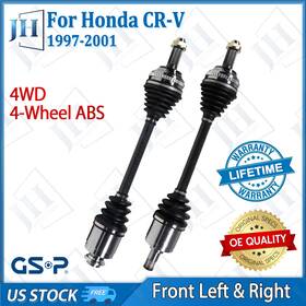 B2cv004 Gsp Oe Front Pair Left Right Cv Axle Shaft Set For 1997 98 99 00 01 Honda Cr-v 4wd