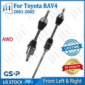 Gsp B2cv100 Oe Front Pair Left Right Cv Axle Shaft Set For 2001-05 Toyota Rav4 2.4l 2.0l Awd