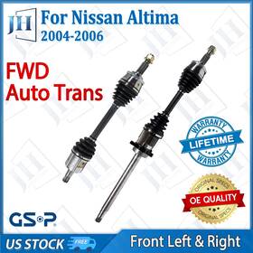 B2cv104 Gsp Oe Front Left Right Pair Cv Axle Shaft For 2004-06 Nissan Altima Maxima Fwd Auto