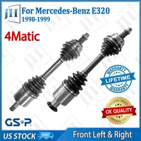 B2cv223 Gsp Oe Front Left Right Cv Axle Shaft Joint For 1998 1999 Benz E320 4matic V6 3.2l