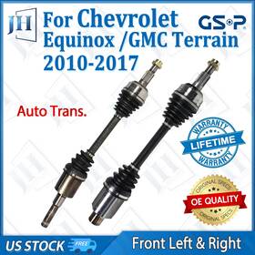 B2cv346 Gsp Front Left Right Cv Axle Shaft For 2010-17 Chevrolet Equinox Gmc Terrain L4 2.4l