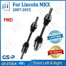 B2cv371 Gsp Oe Front Left Right Pair Cv Axle Shaft Set For 2007-15 Lincoln Mkx Ford Edge Fwd