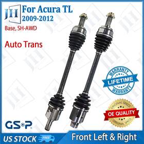 B2cv443 Gsp Oe Front Pair Left Right Cv Axle Shaft For 2009-12 Acura Tl Base Sh-awd V6 Auto