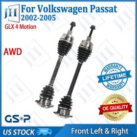 B2cv454 Gsp Oe Front Pair Left Right Cv Axle Shaft Set For 2002-2005 Volkswagen Passat Awd
