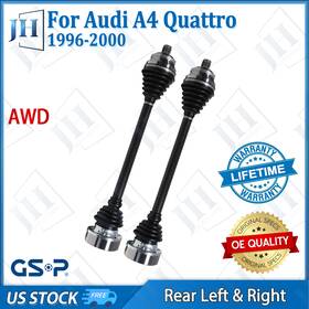 B2cv478 Gsp Oe Rear Pair Left Right Cv Axle Shaft Set For 1996-00 Audi A4 Quattro S4 90 Awd