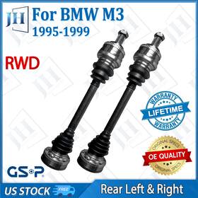 B2cv487 Gsp Oe Rear Pair Cv Axle Shaft Set For 1995 96 97 98 99 Bmw M3 L6 3.0l 3.2l Rwd