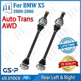 B2cv490 Gsp Oe Rear Pair Cv Axle Shaft Set For 2000 01 02 03 04 05 06 Bmw X5 V8 L6 Awd