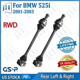 B2cv498 Gsp Oe Rear Pair Cv Axle Shaft Set For 1997 98 99 00 01 02 03 Bmw 525i 528i 530i Rwd