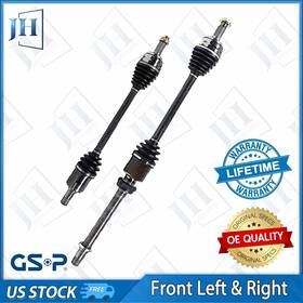 Gsp B2cv549 Oe Front Pair Left Right Cv Axle Shaft Set For 2011-17 Honda Odyssey V6 3.5l Fwd